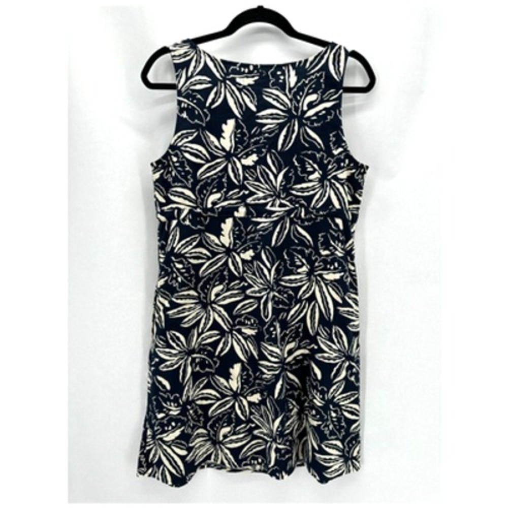 Patagonia Pataloha Dress Limited Edition Size 8 Floral Navy White Beach‎ Resort - Picture 4 of 9